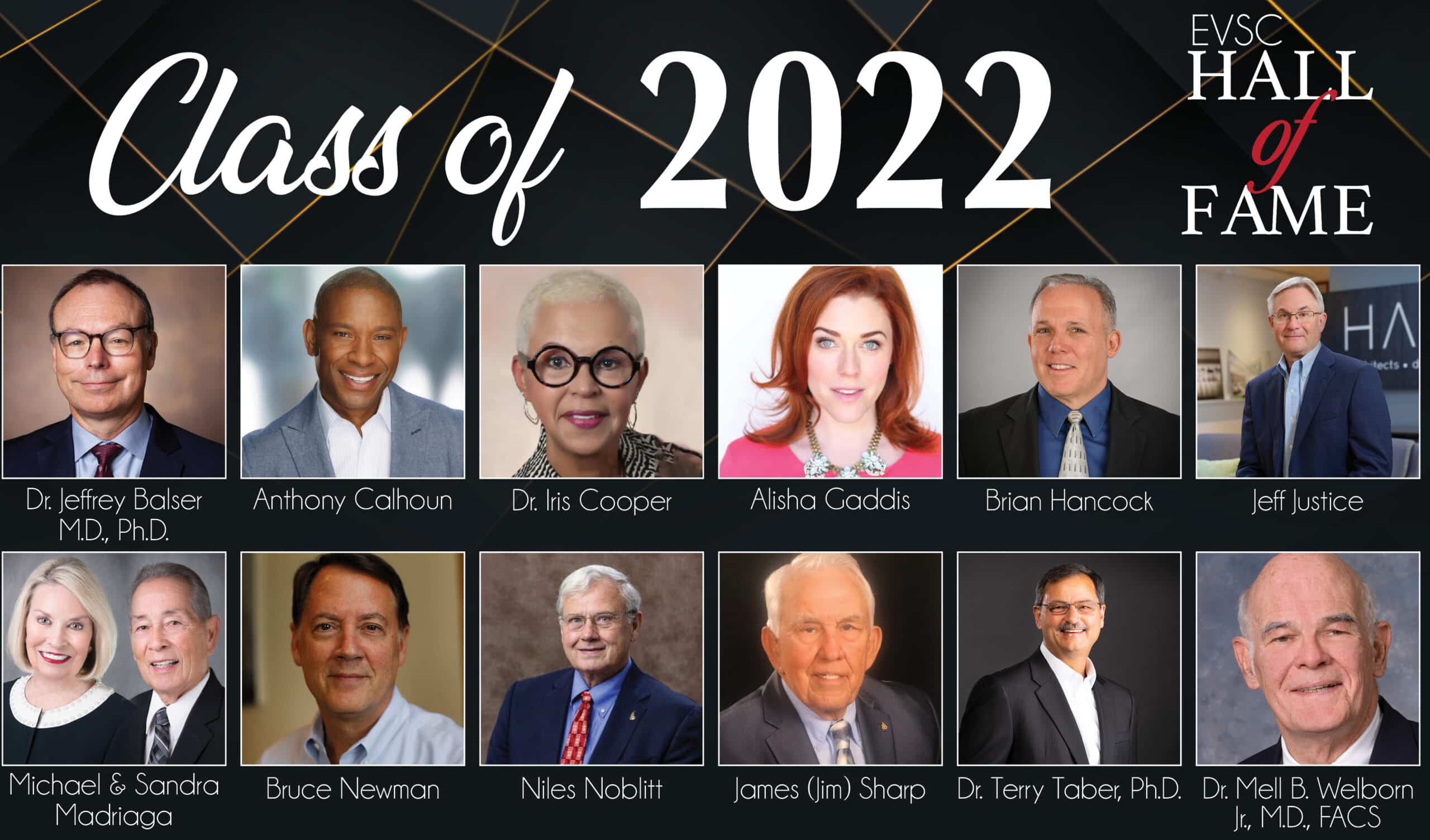 Hall of Fame Honorees